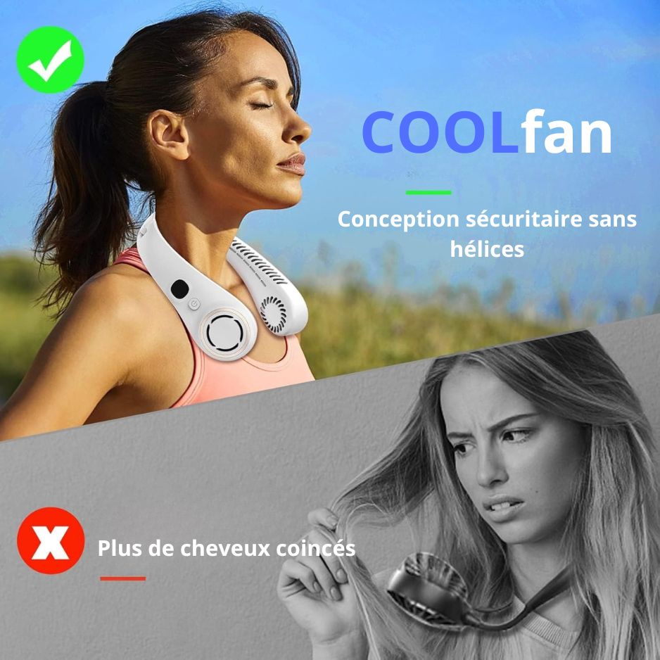 COOLfan ...Ventilateur de cou portable