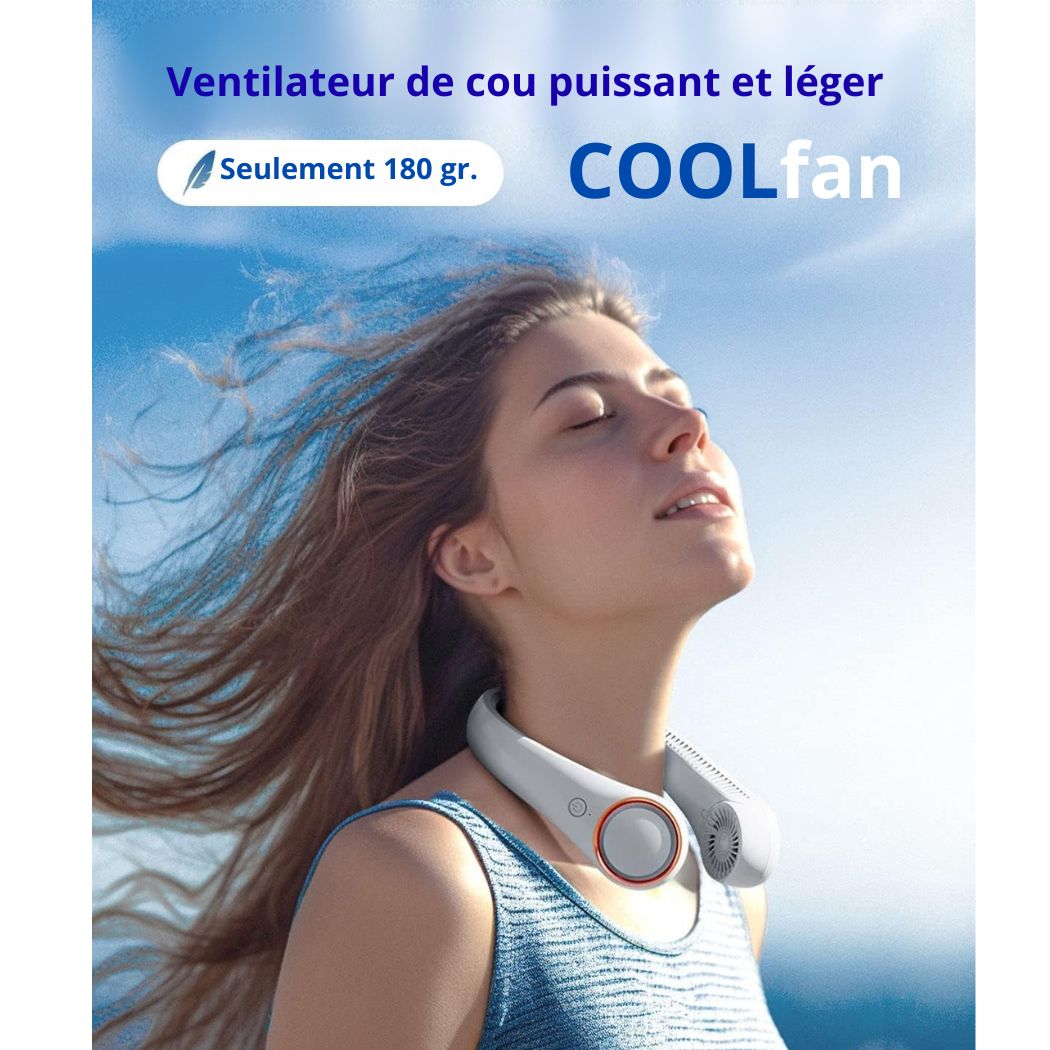 COOLfan ...Ventilateur de cou portable