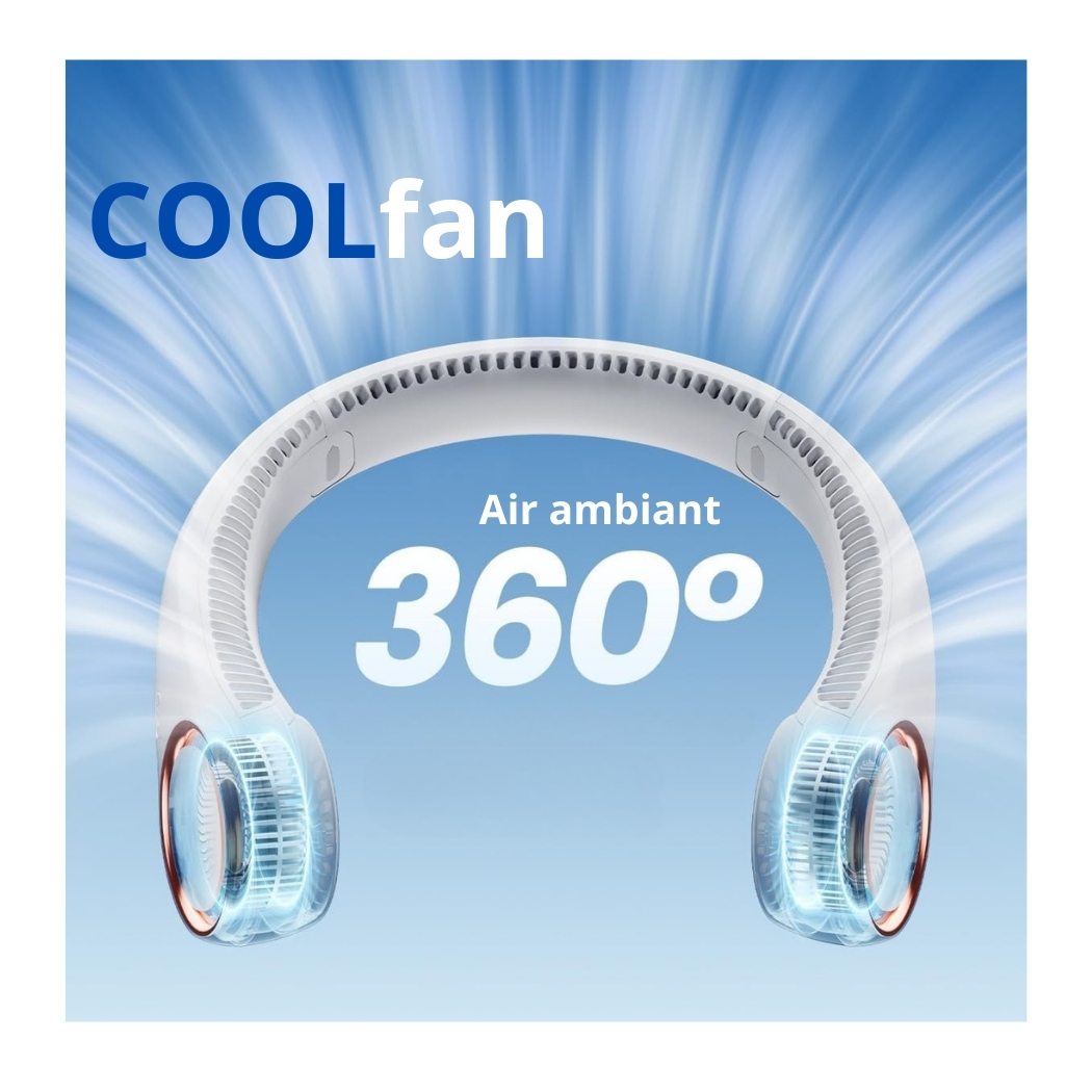 COOLfan ...Ventilateur de cou portable