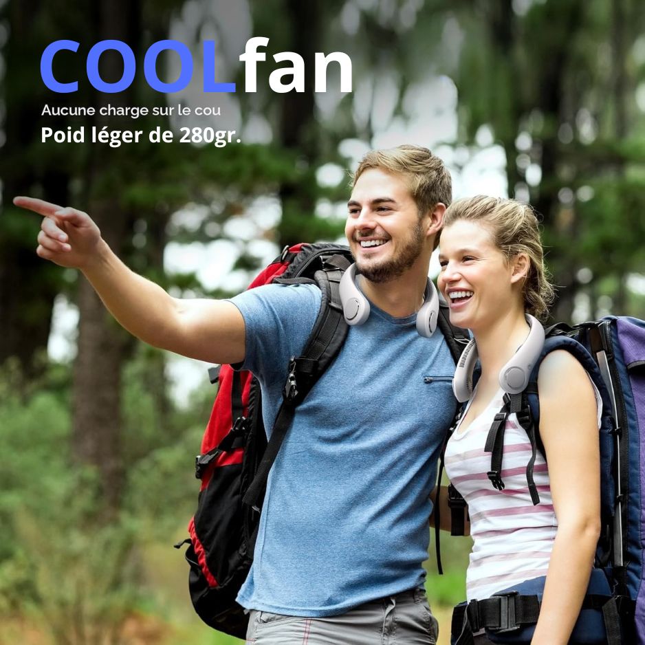 COOLfan ...Ventilateur de cou portable