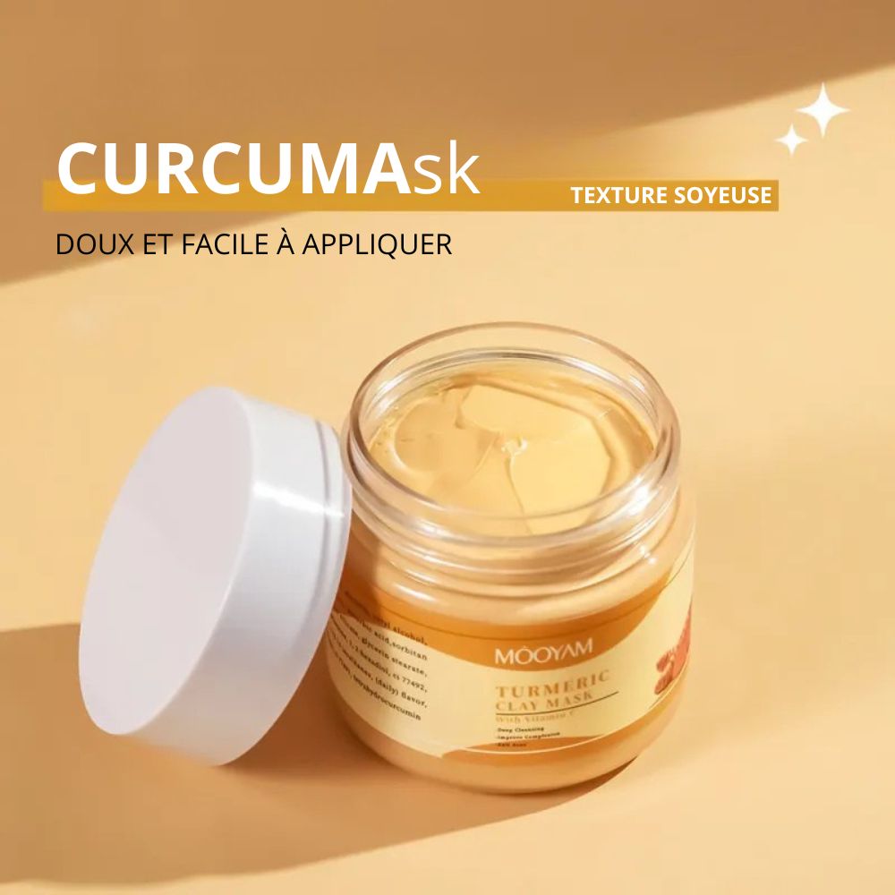 CURCUMAsk Masque beauté au curcuma et vitamine C