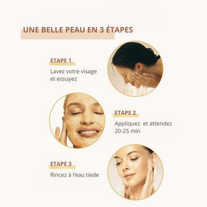 CURCUMAsk Masque beauté au curcuma et vitamine C