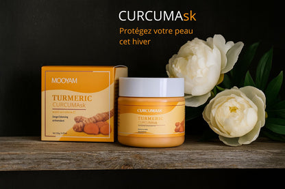 CURCUMAsk Masque beauté au curcuma et vitamine C