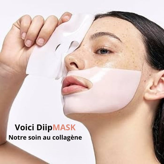 DiipMASK / MASQUE Bio-Colagène / 2 morceaux