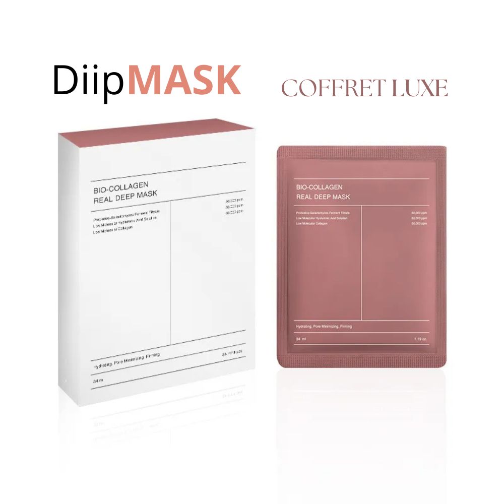 DiipMASK / MASQUE Bio-Colagène / 2 morceaux