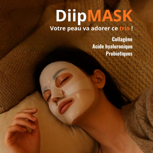 DiipMASK / MASQUE Bio-Colagène / 2 morceaux
