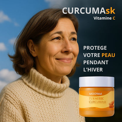 CURCUMAsk Masque beauté au curcuma et vitamine C